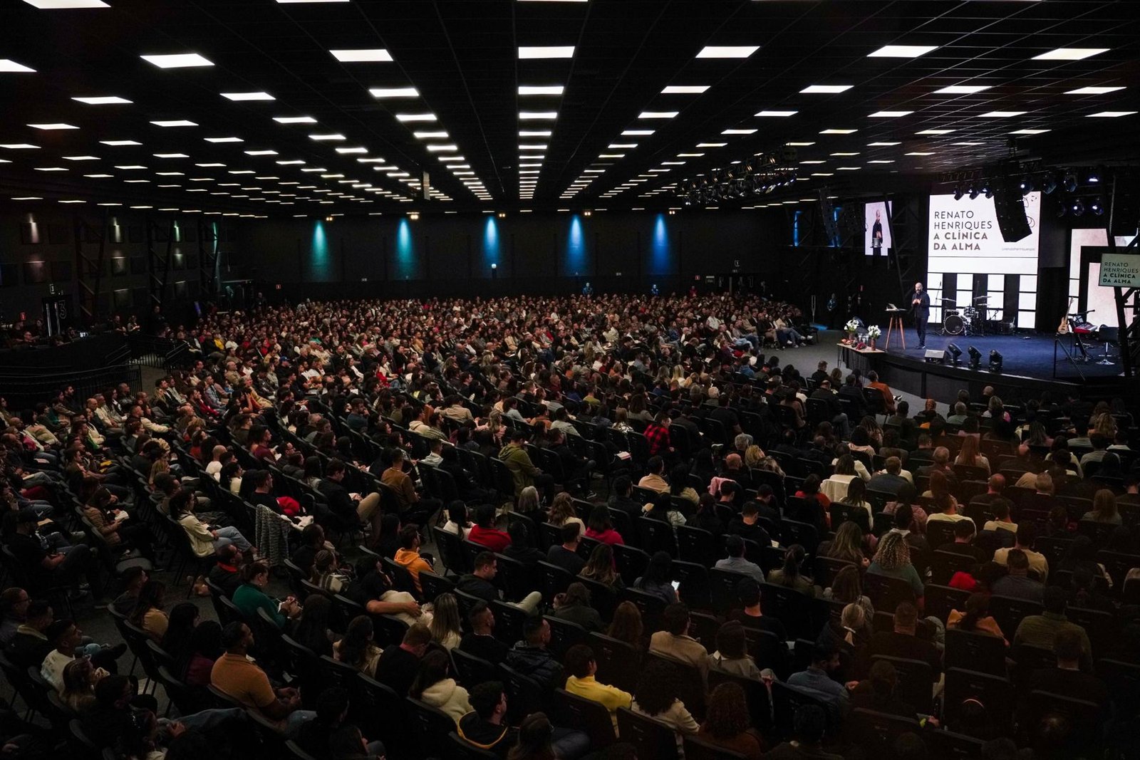 Auditório durante a palestra